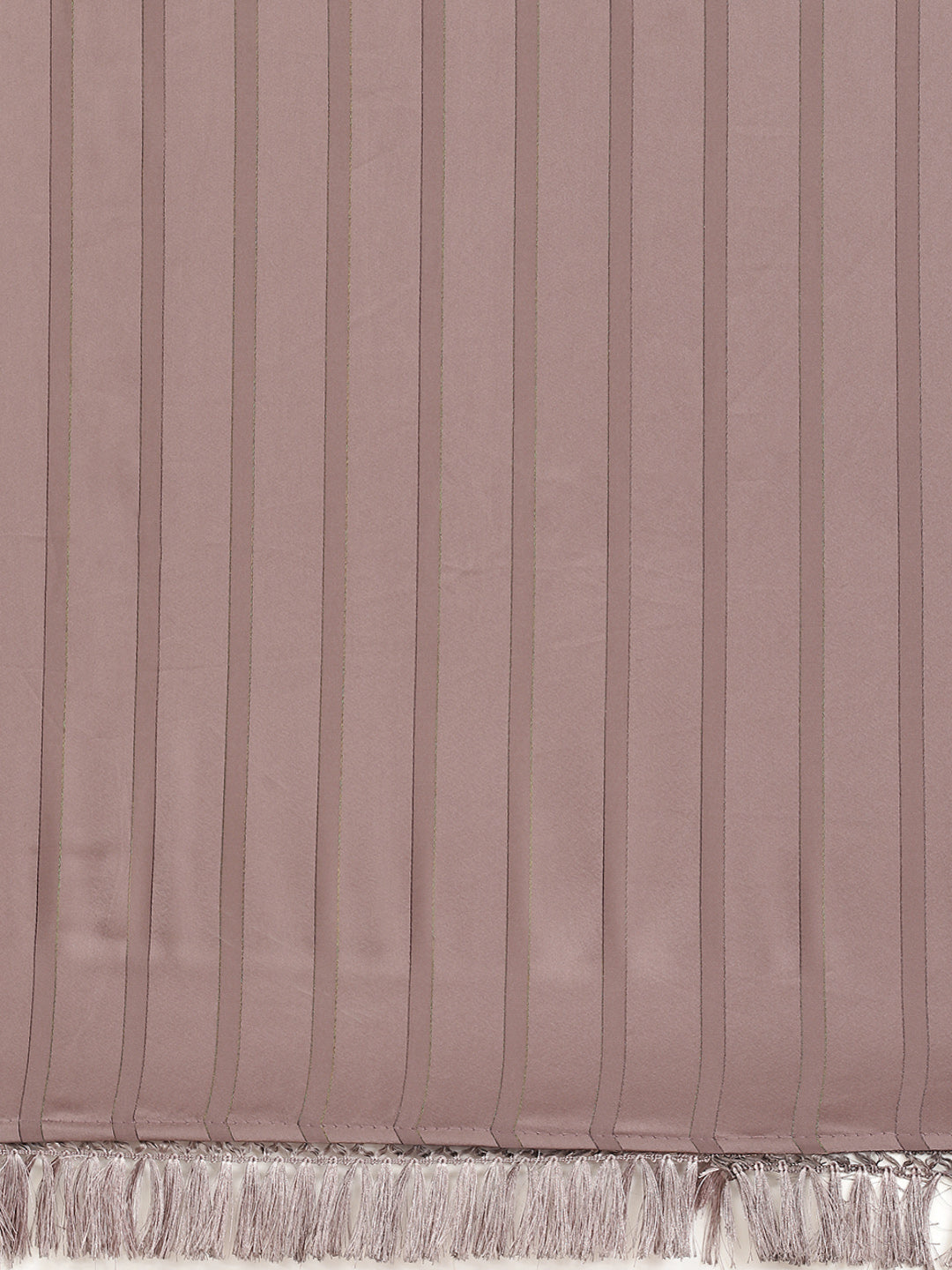 Tikhi Imli Gunmetal-Toned Striped Saree | Grocsy