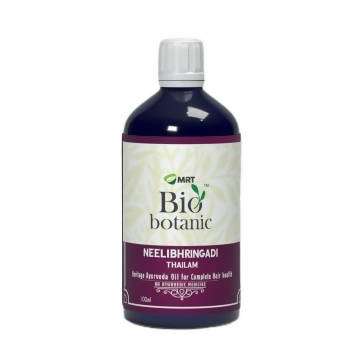 MRT Organics Bio Botanic Neelibhringadi Thailam | Grocsy
