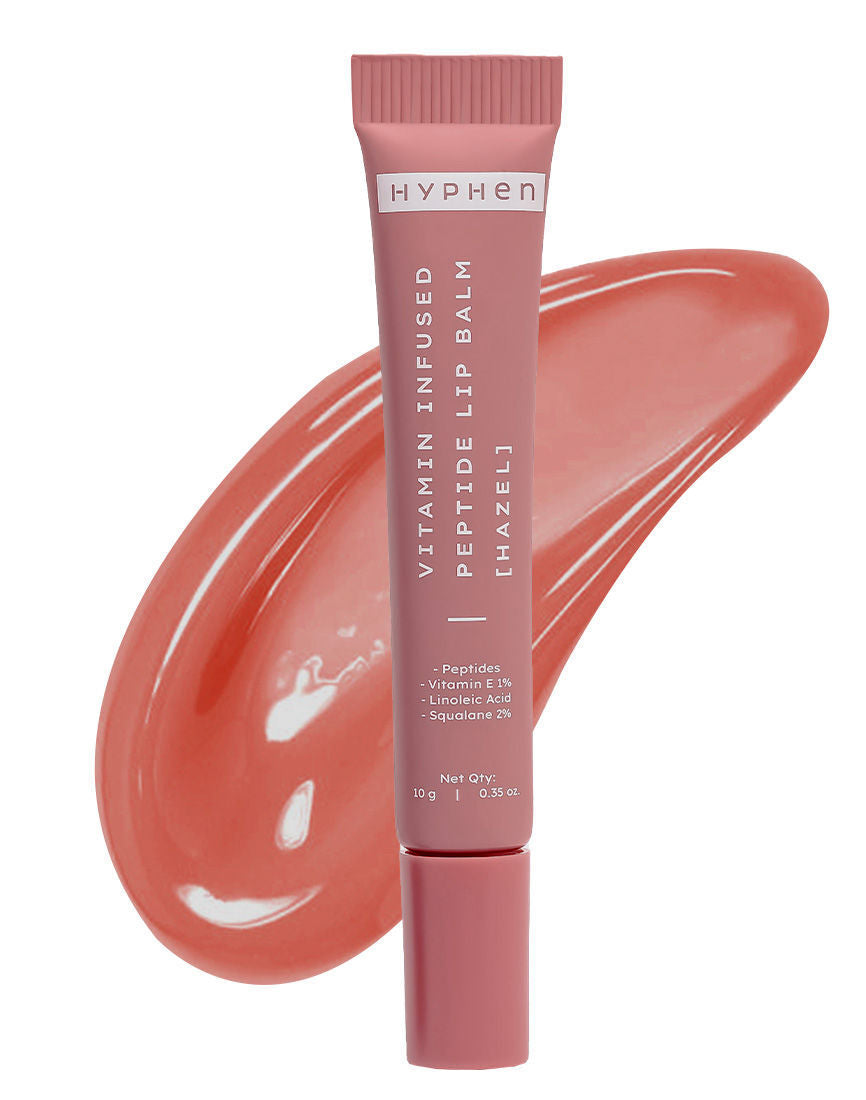 Hyphen By Kriti Sanon Hazel Vitamin Infused Peptide Lip Balm, Hydrate & Moisturize, Smoothen Lips & Repair Moisture Barrier | Grocsy