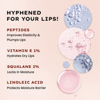 Hyphen By Kriti Sanon Vintage Vitamin Infused Peptide Lip Balm, Hydrate & Moisturize, Smoothen Lips & Repair Moisture Barrier | Grocsy