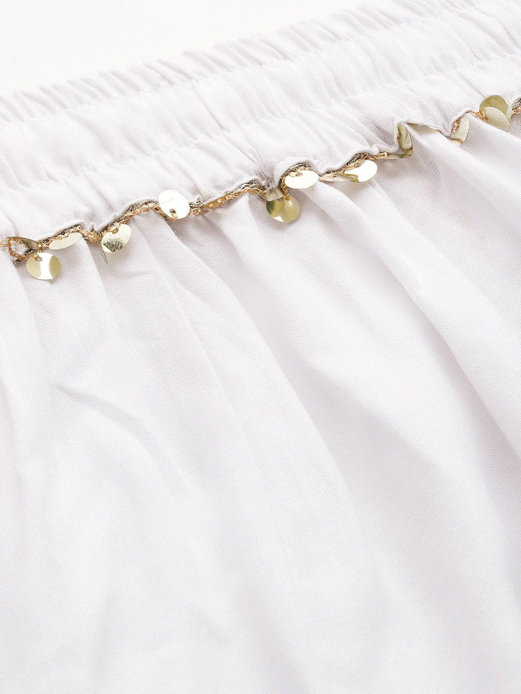 TAG 7 Women White Solid Flared Palazzos | Grocsy