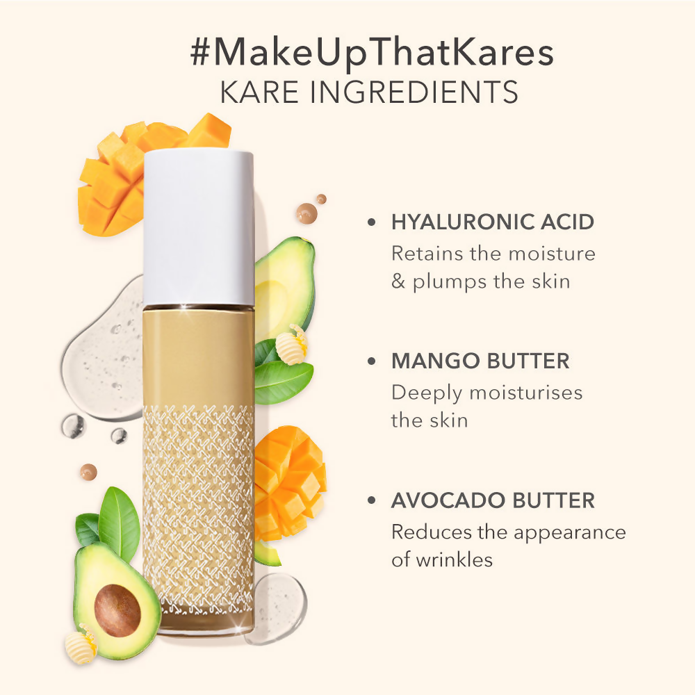 Kay Beauty By Katrina Kaif Hydrating Foundation - 145N Medium | Grocsy