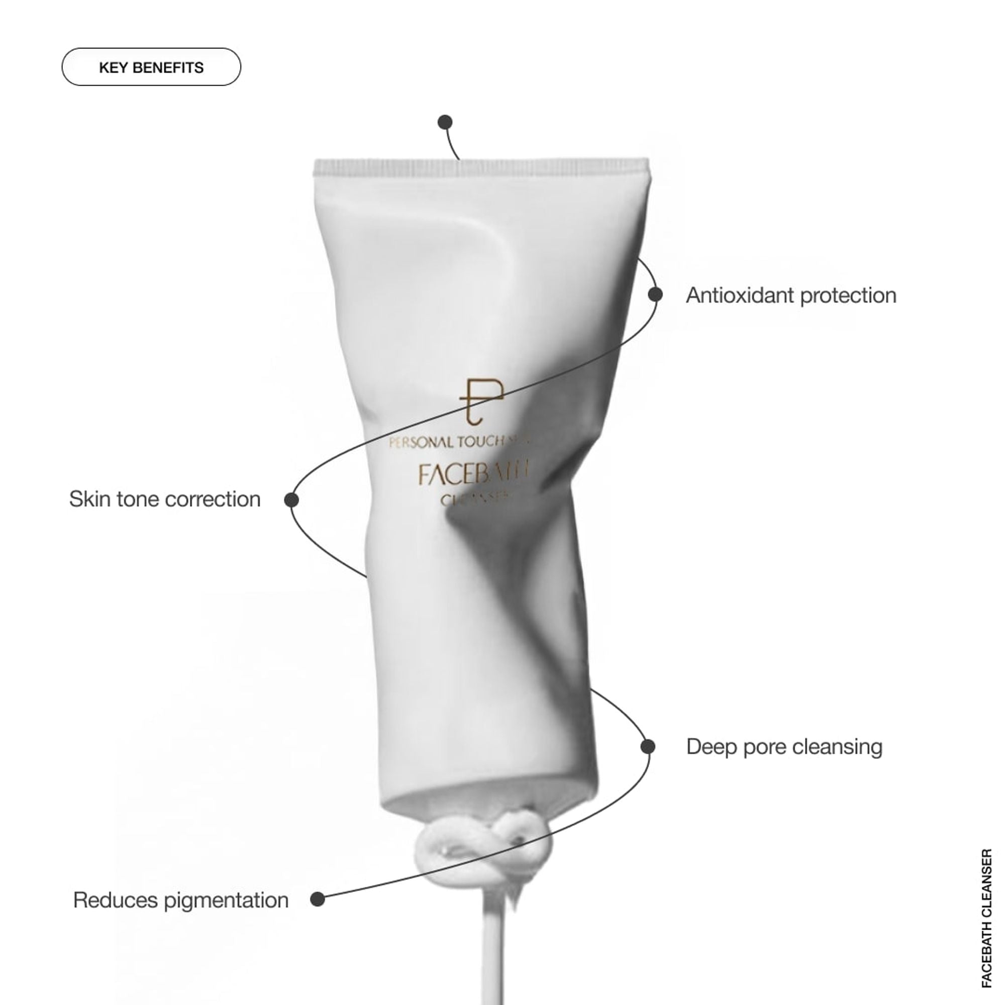 Personal Touch Skincare Skincare Facebath Deep Cleansing Milk Facewash | Grocsy