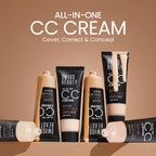 Swiss Beauty All-In-One CC Cream Cover Correct & Conceal - 01 Light Ivory | Grocsy
