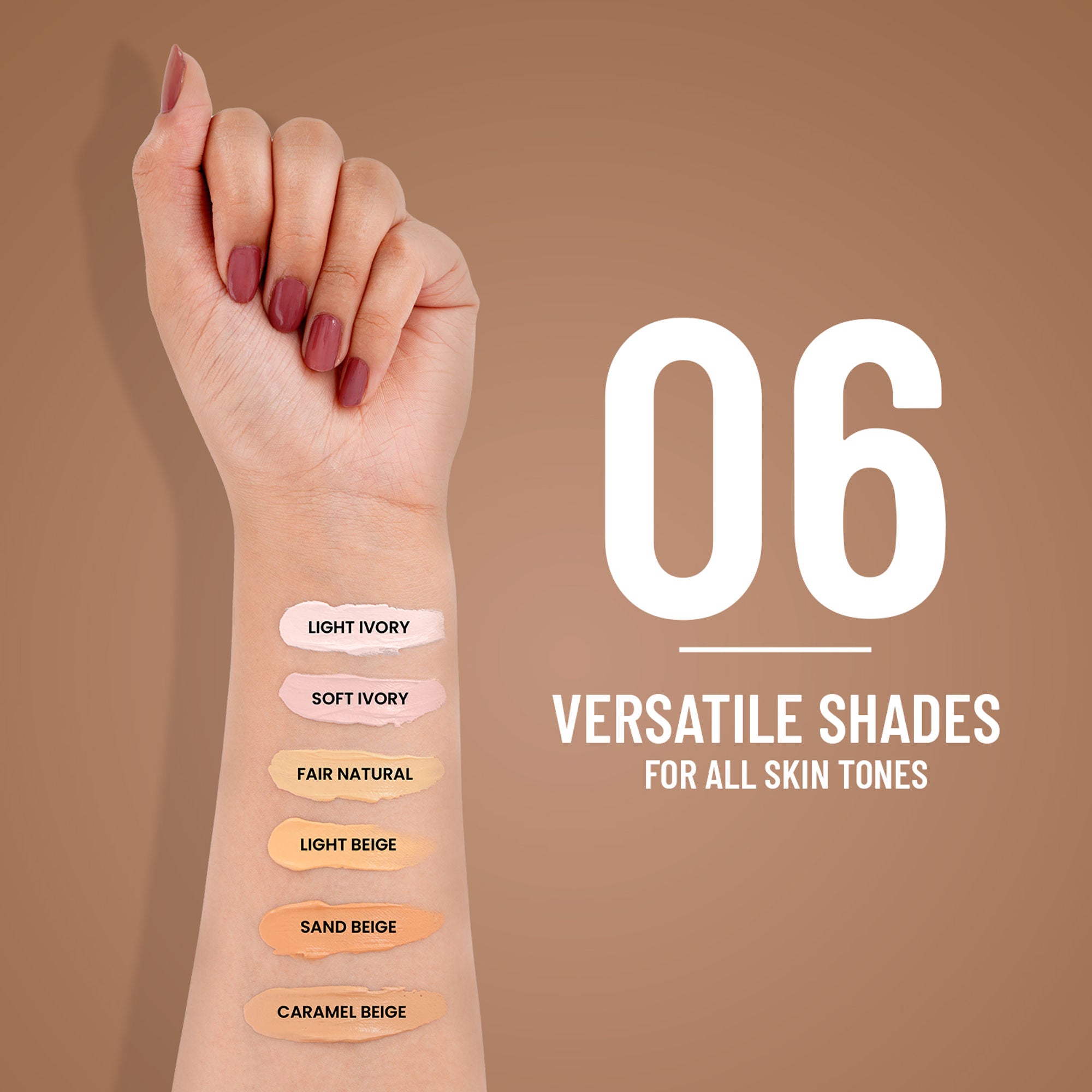 Swiss Beauty All-In-One CC Cream Cover Correct & Conceal - 05 Sand Beige | Grocsy