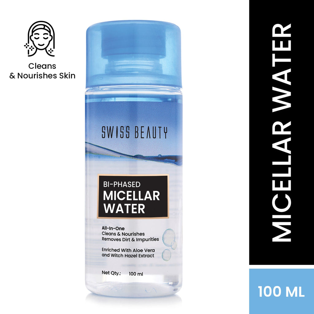 Swiss Beauty Bi-Phased Micellar Cleansing Water | Grocsy