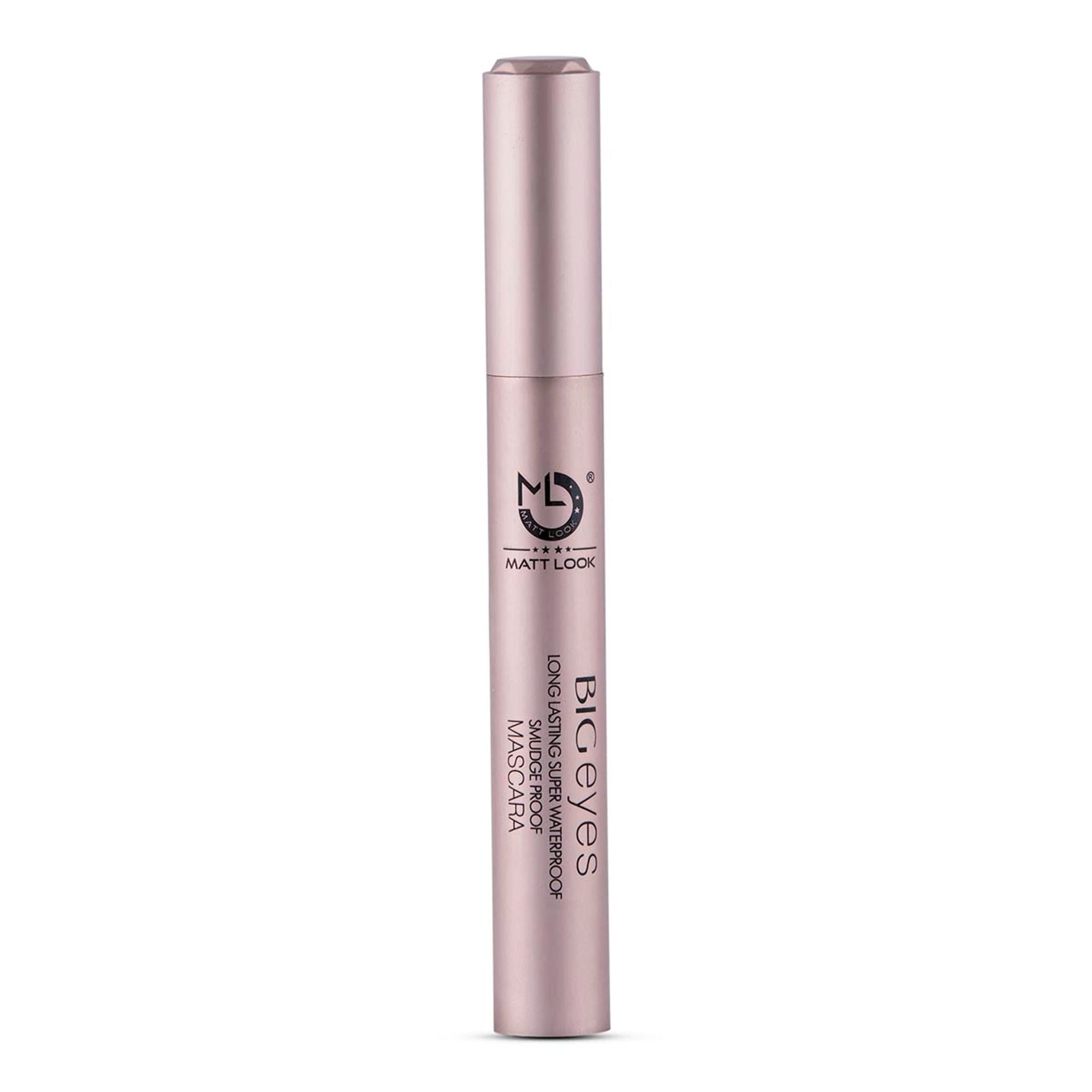 Matt Look Big Eyes Long Lasting Super Waterproof Smudge Proof Mascara - Black | Grocsy