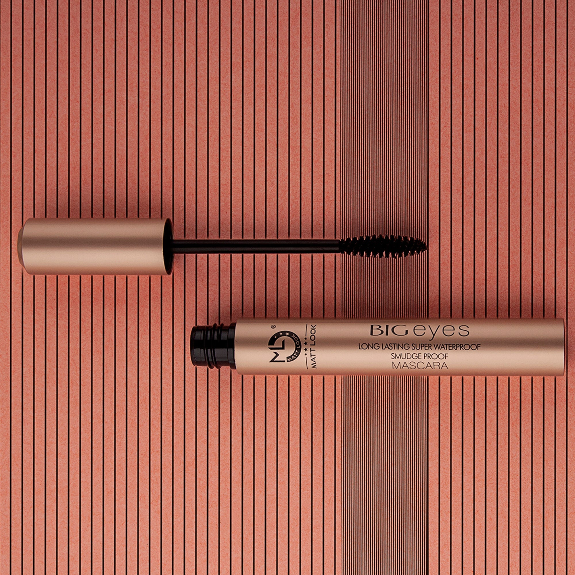 Matt Look Big Eyes Long Lasting Super Waterproof Smudge Proof Mascara - Black | Grocsy