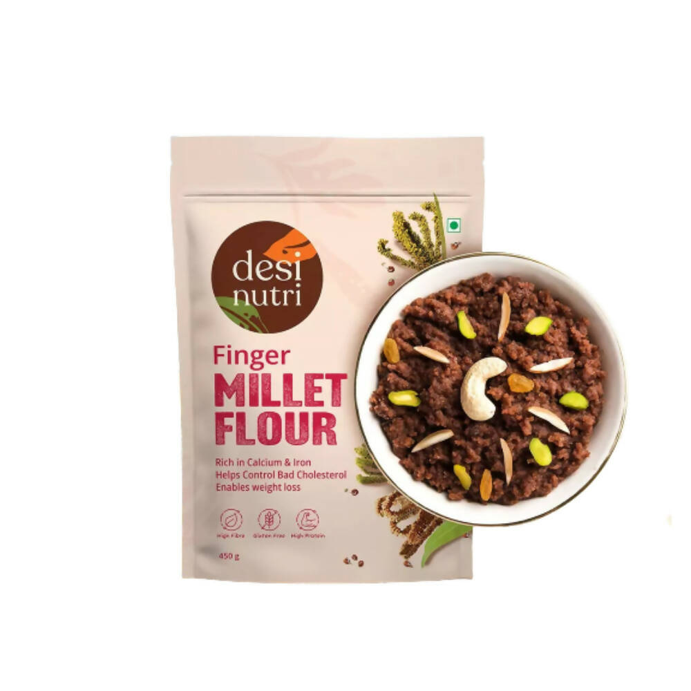 Desi Nutri Finger Millet Flour | Grocsy