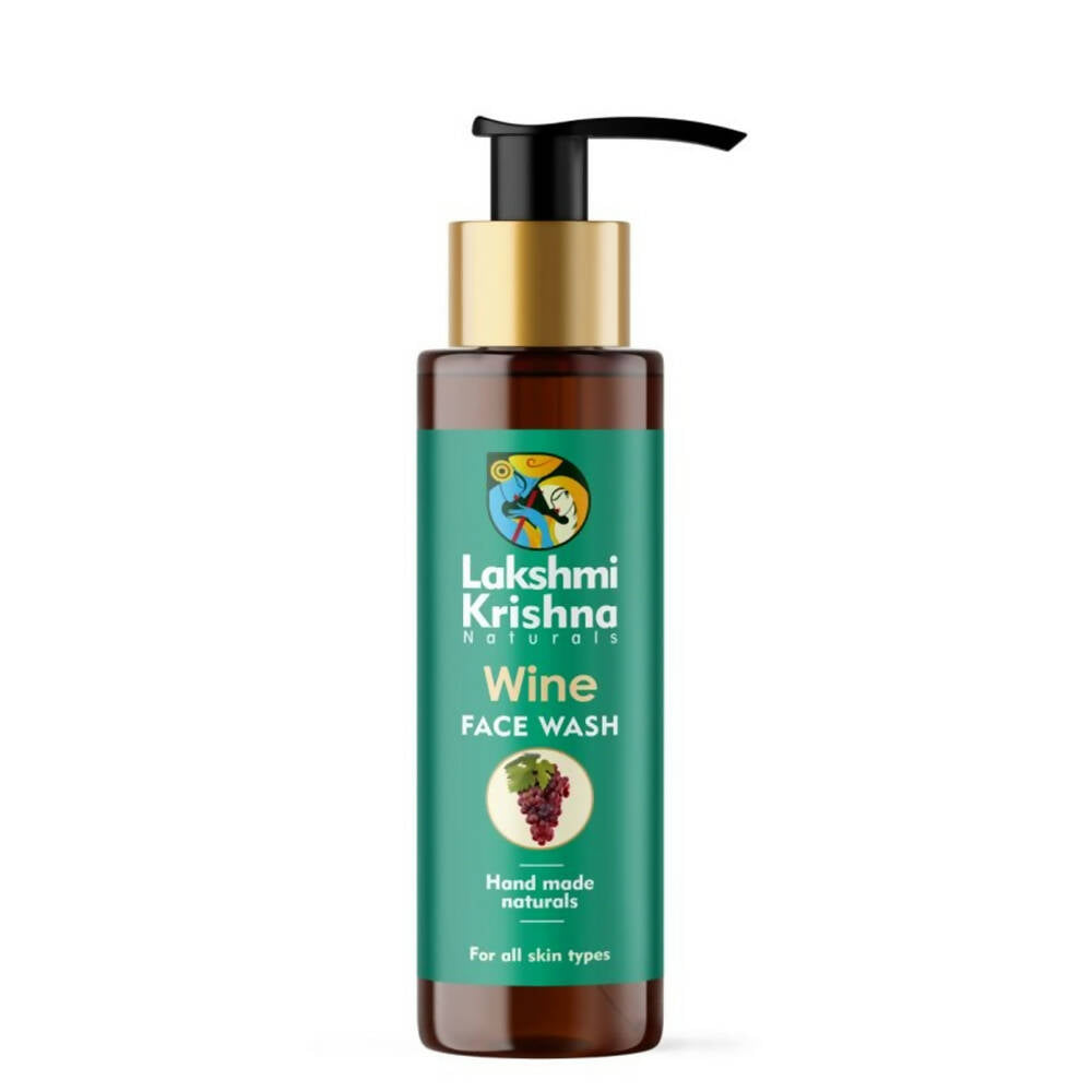 Lakshmi Krishna Naturals Wine Face Wash | Grocsy
