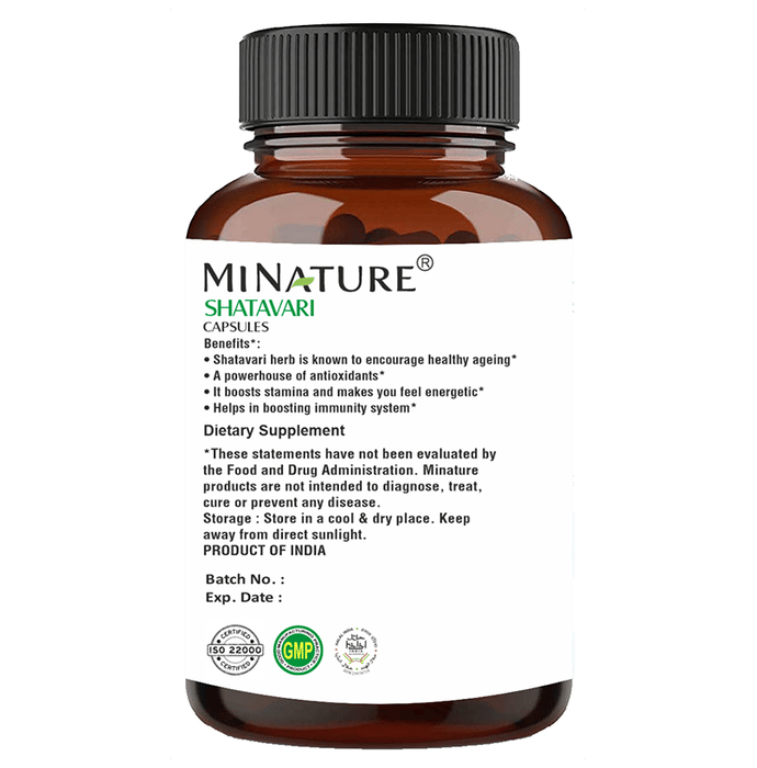 Minature Shatavari Capsules | Grocsy