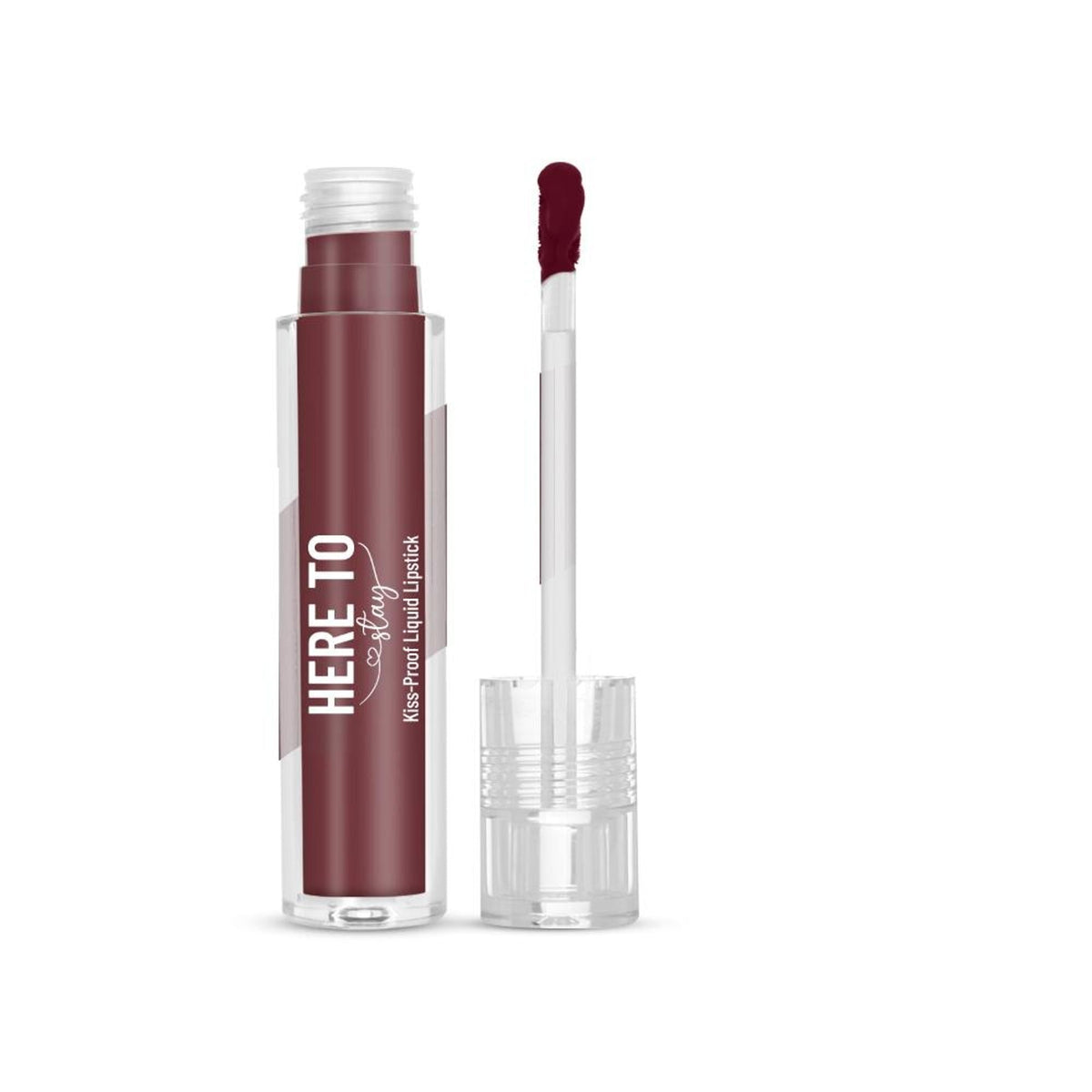 Swiss Beauty Select Here To Stay Kiss Proof Liquid Matte Lipstick With Vitamin E - 18 Molten Mocha | Grocsy