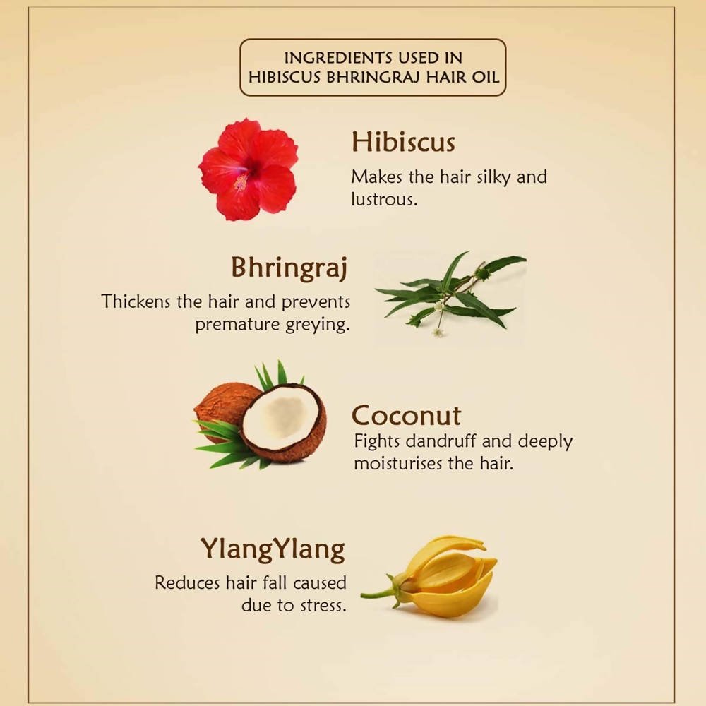 Ancient Living Hibiscus Bhringraj Hair Oil | Grocsy
