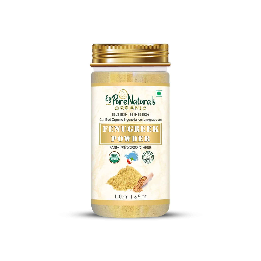 byPureNaturals Organic Fenugreek Powder | Grocsy