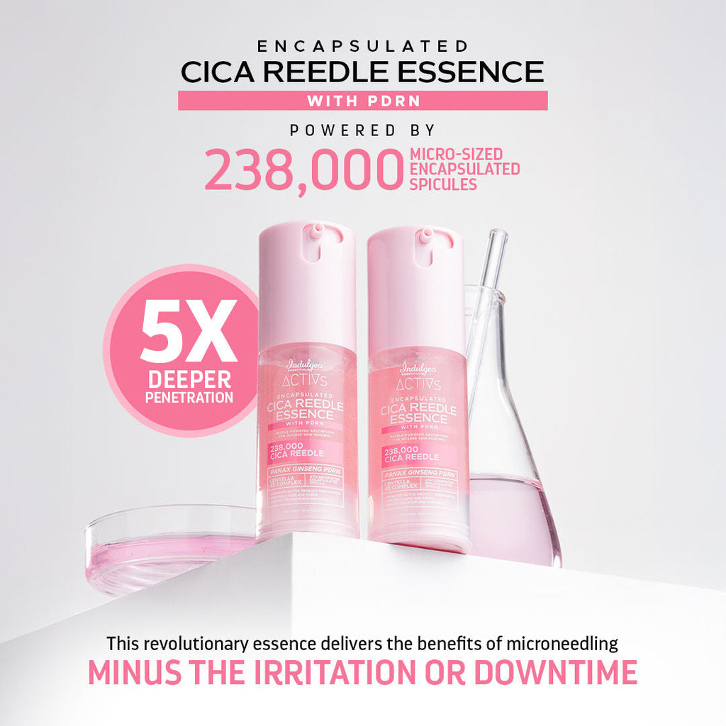 Indulgeo Essentials Cica Reedle Essence With PDRN | Grocsy