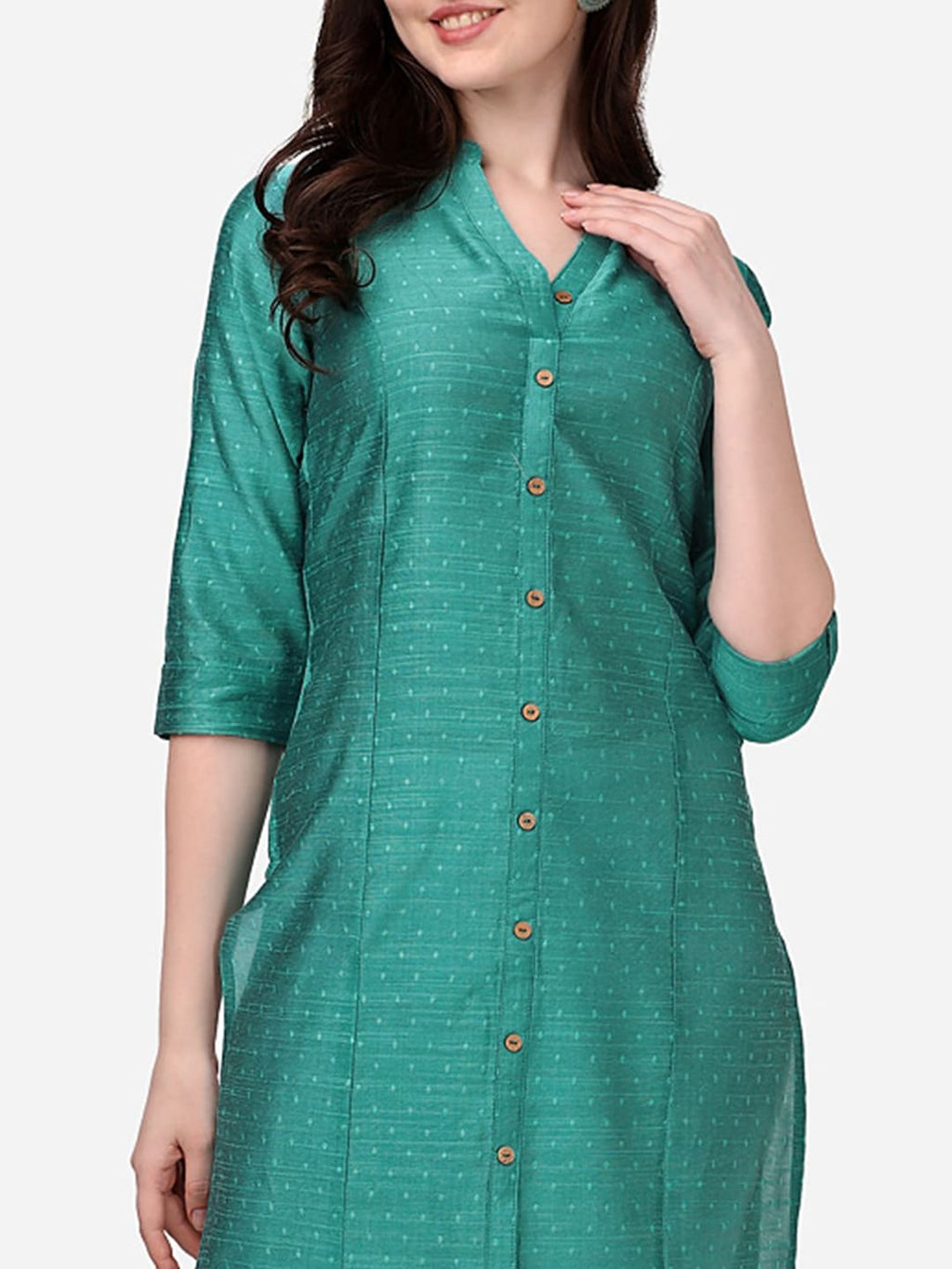 HERE&NOW Ethnic Motifs Printed Kurta | Grocsy