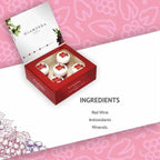Glamveda Red Wine Advance Anti Ageing Facial Kit - Limited Time Offer | Grocsy