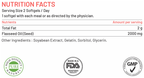 Bliss Welness Cardiovascular Health Flaxseed Oil High Potency Omega-3 Softgel Capsule | Grocsy