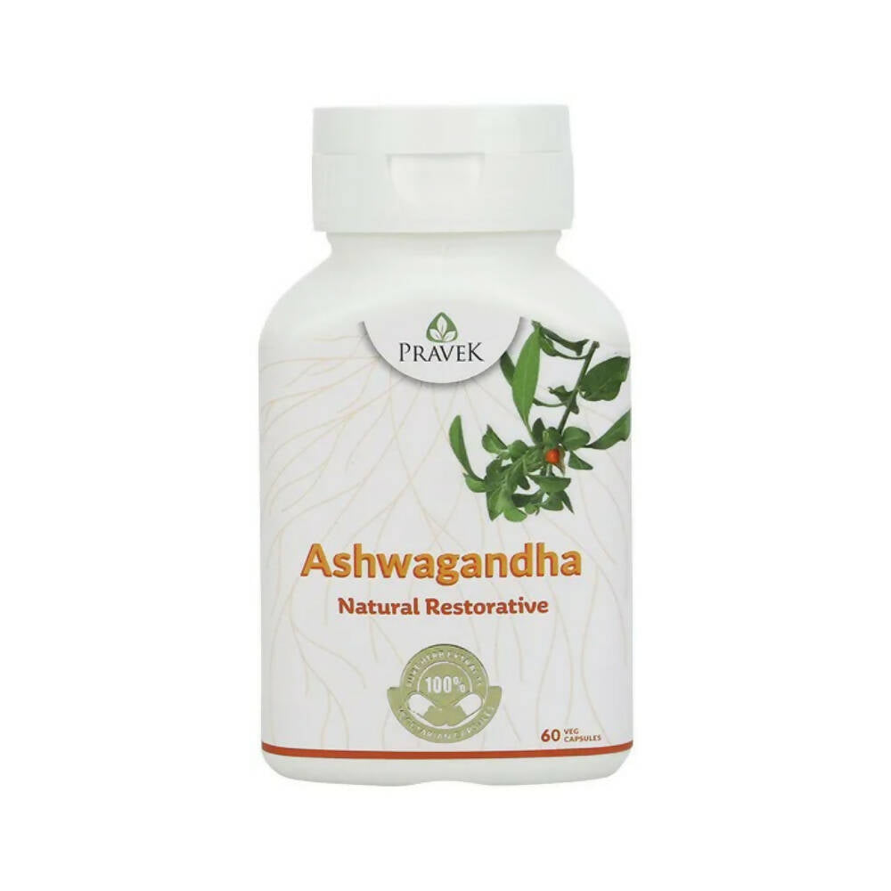 Pravek Ashwagandha Veg Capsules | Grocsy