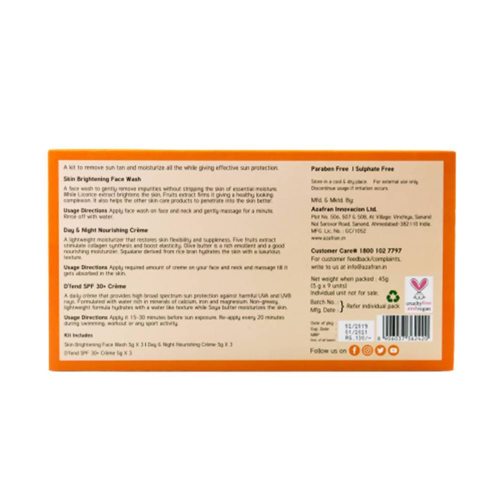Azafran Organics Hello Gorgeous Sun Care Essentials Kit | Grocsy