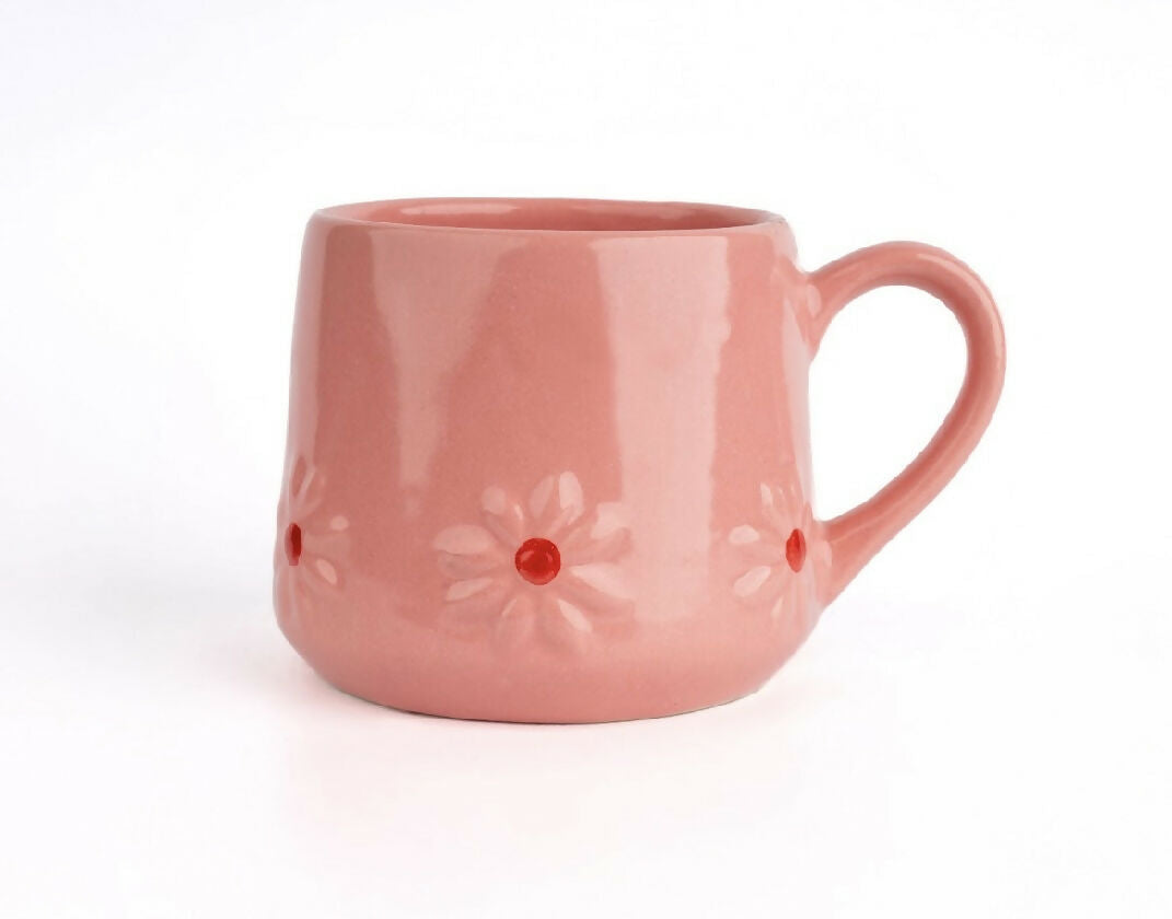 Simply Soho Daisy Day Mugs- Set Of 2 | Grocsy