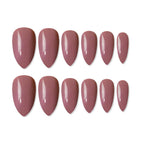 Shills Professional Reusable Press On Nails Almond - SPN607 | Grocsy