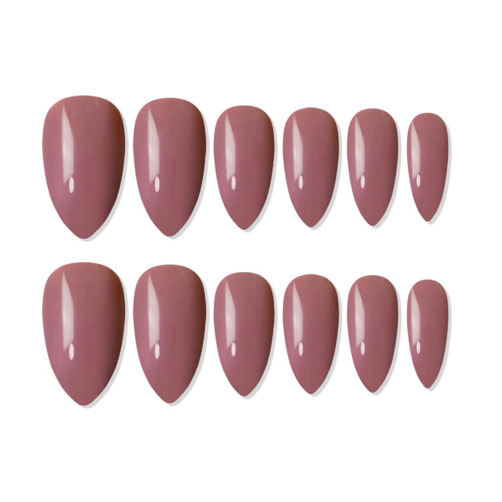 Shills Professional Reusable Press On Nails Almond - SPN607 | Grocsy
