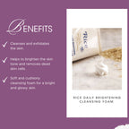Skinfood Rice Daily Brightening Cleansing Foam | Grocsy