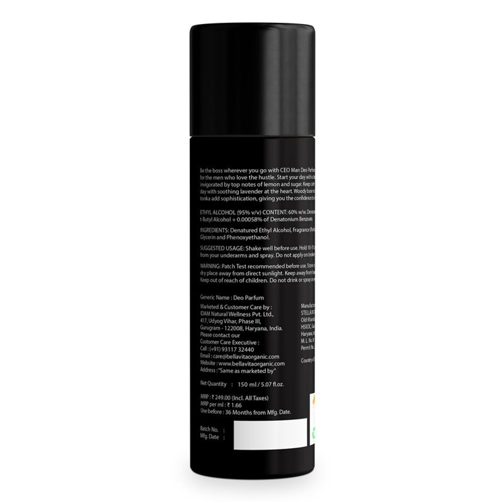 Bella Vita Ceo Man Deo Parfum | Grocsy