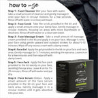 Globus Naturals Anti-Pollution Charcoal Men 6 Step Facial Kit | Grocsy
