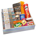 Ghasitaram Colourful Hamper Basket of Holi Goodies | Grocsy