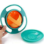 Nightstar 360? Revolving Spill Proof Food Snack Feeding Bowl Multicolor | Grocsy