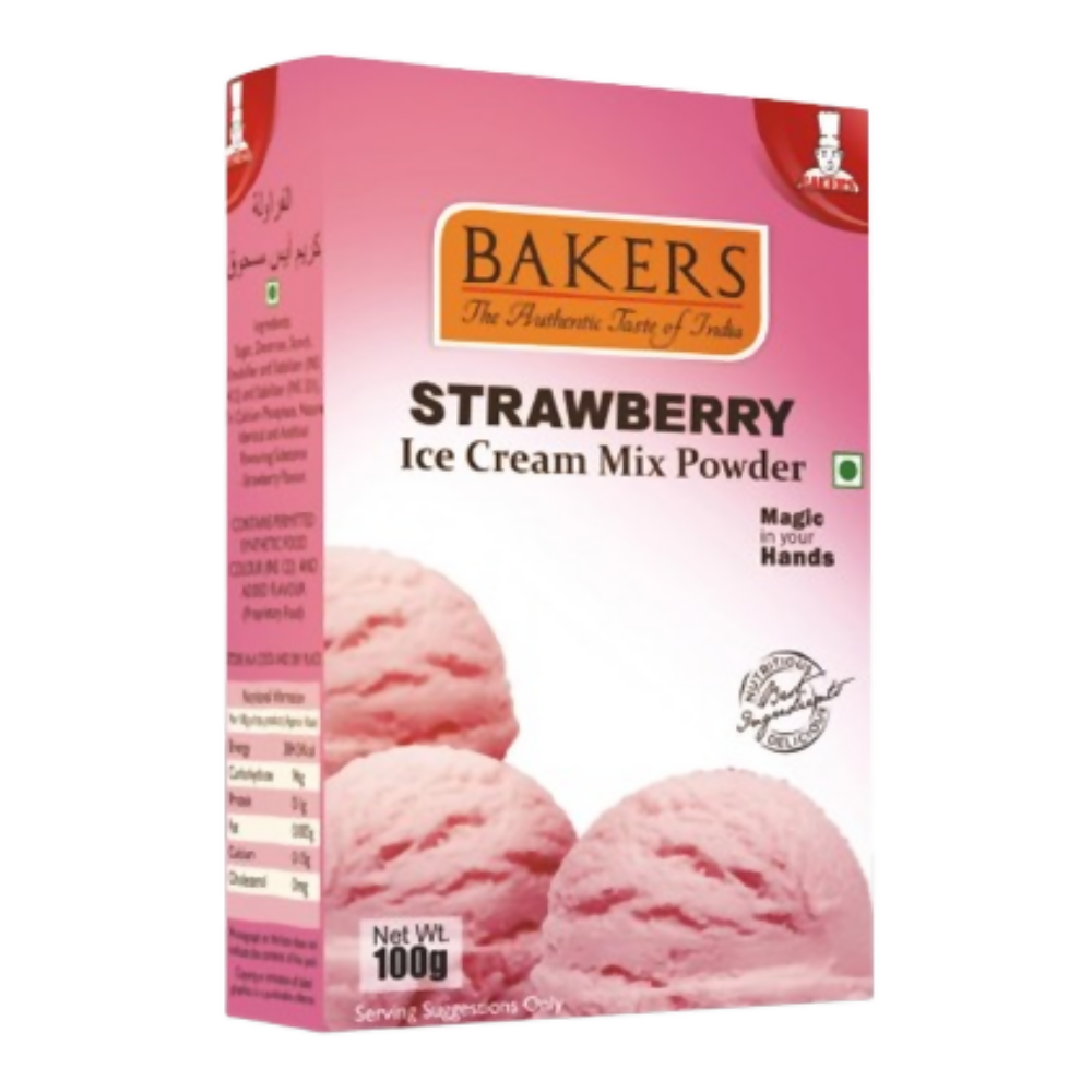 BAKERS Strawberry Ice Cream Powder | Grocsy