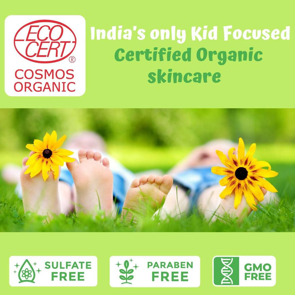 Puddles Organic Tangy Candy Lotion For Kids with Almond Oil, Kokum Butter & Natural Fruit Extracts for Happy Skin & Soften Dry Skin | Grocsy