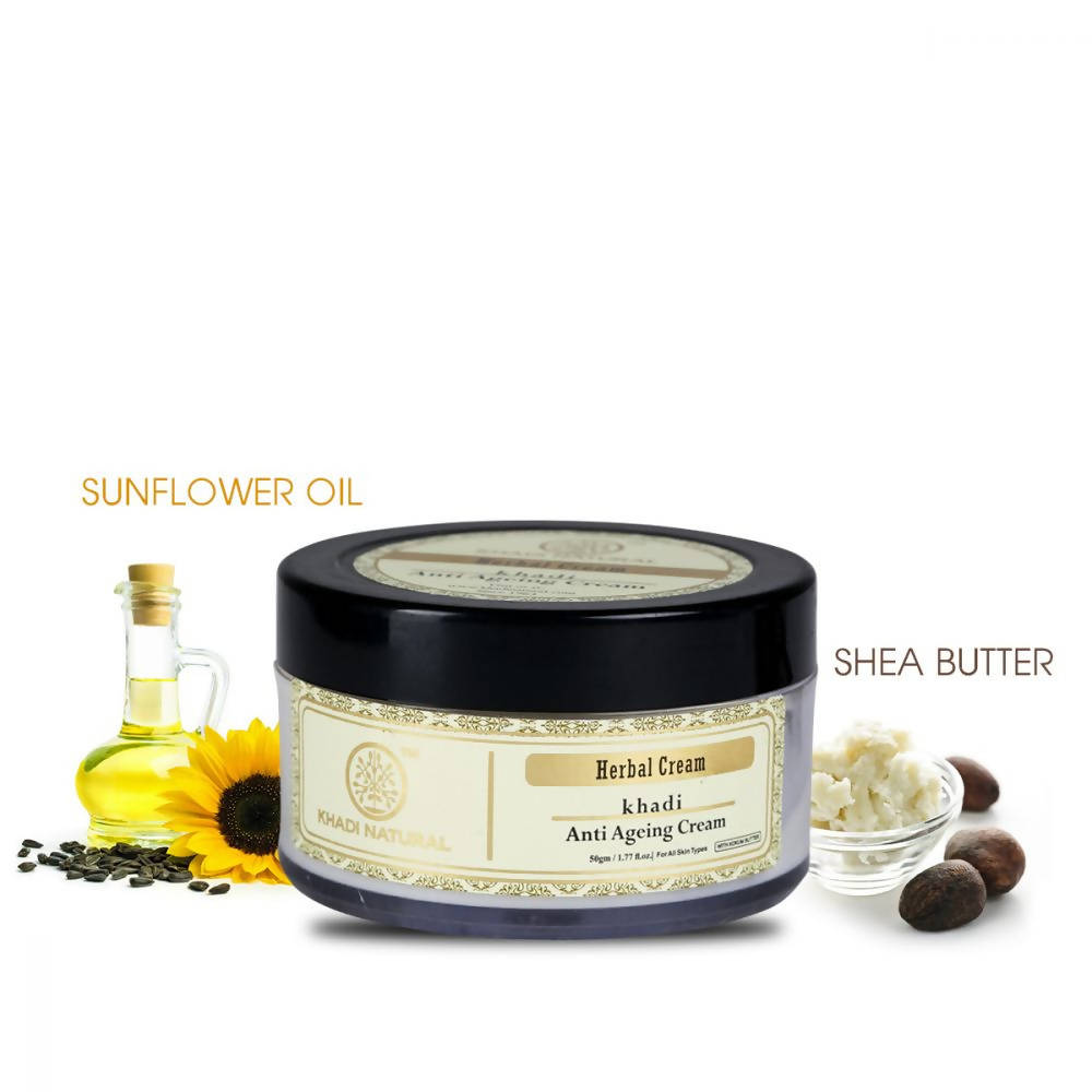 Khadi Natural Anti Ageing Herbal Cream | Grocsy