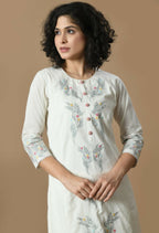 Joban Fashion White Cotton Kurta Set | Grocsy