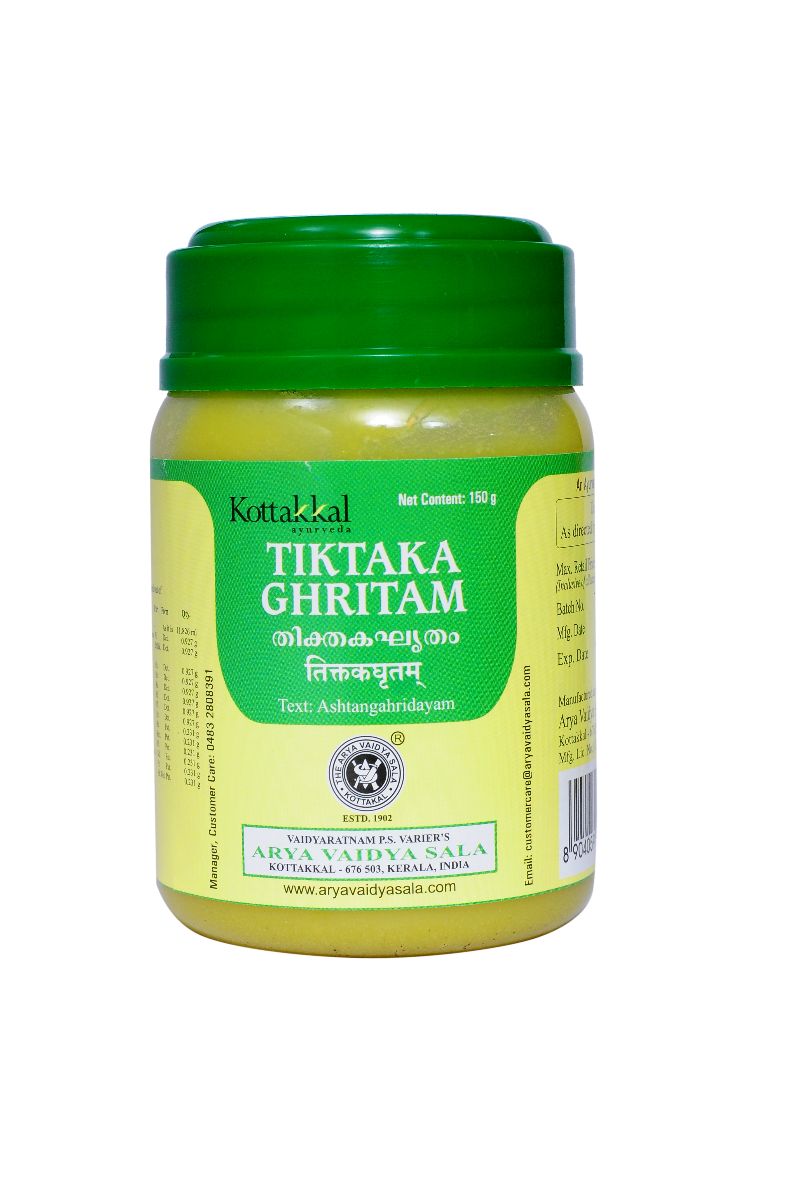 Kottakkal Arya Vaidyasala - Tiktaka Ghritam | Grocsy