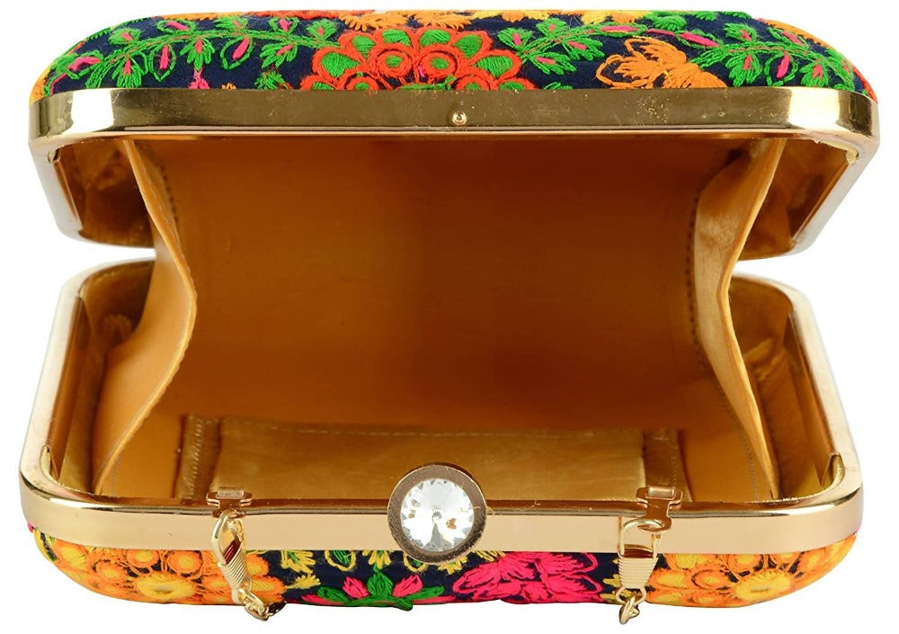 Jaishri Handicrafts Handcrafted Party Clutch - Party Clutch | Grocsy