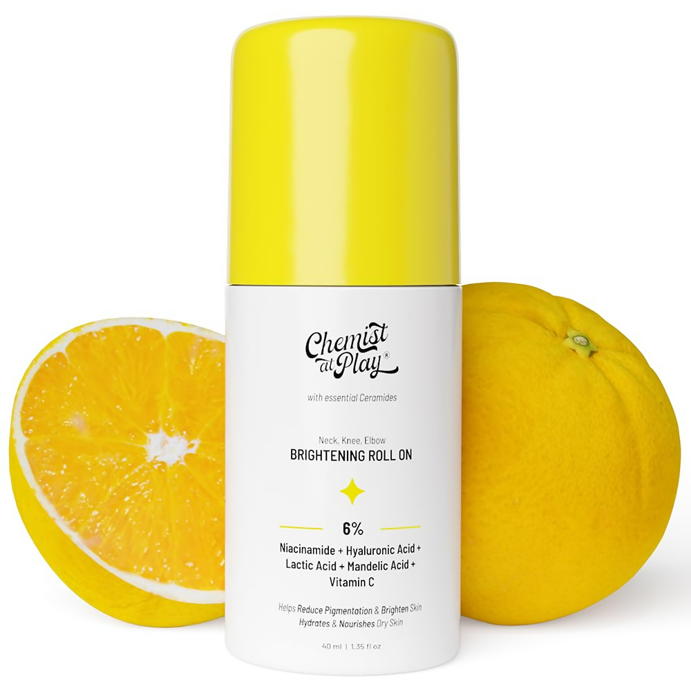 Chemist at Play Brightening Roll On And Body Wash For Glowing Skin Combo Kit | Grocsy
