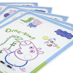 Skoodle Peppa and Family Coloring Frames | Grocsy