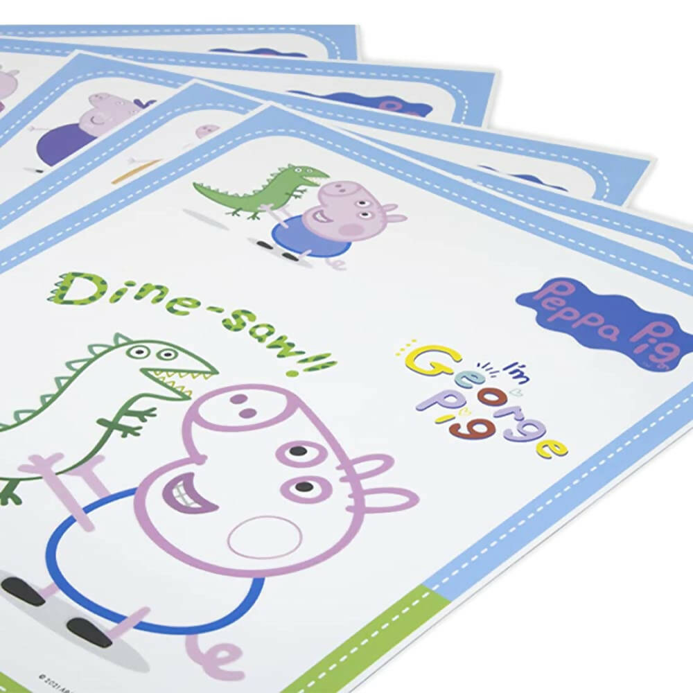 Skoodle Peppa and Family Coloring Frames | Grocsy