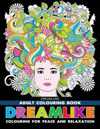 Dreamland Dreamlike- Colouring Book for Adults | Grocsy