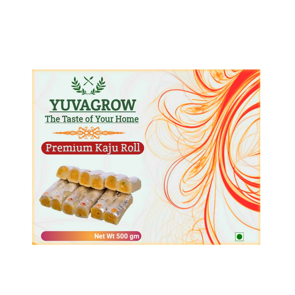 Yuvagrow Premium Kaju Roll | Grocsy