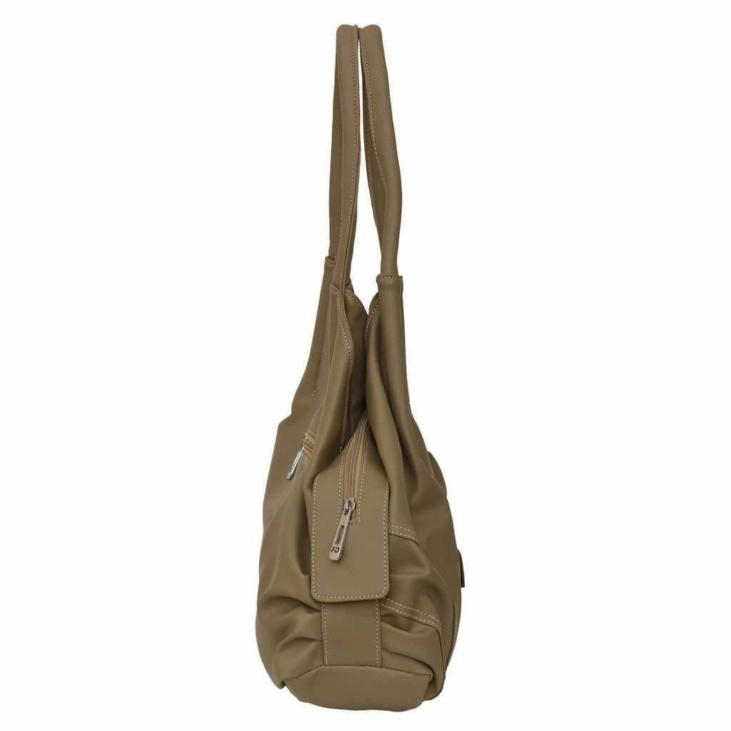 Hand-held Bag  (Beige) - Multi Colours | Grocsy