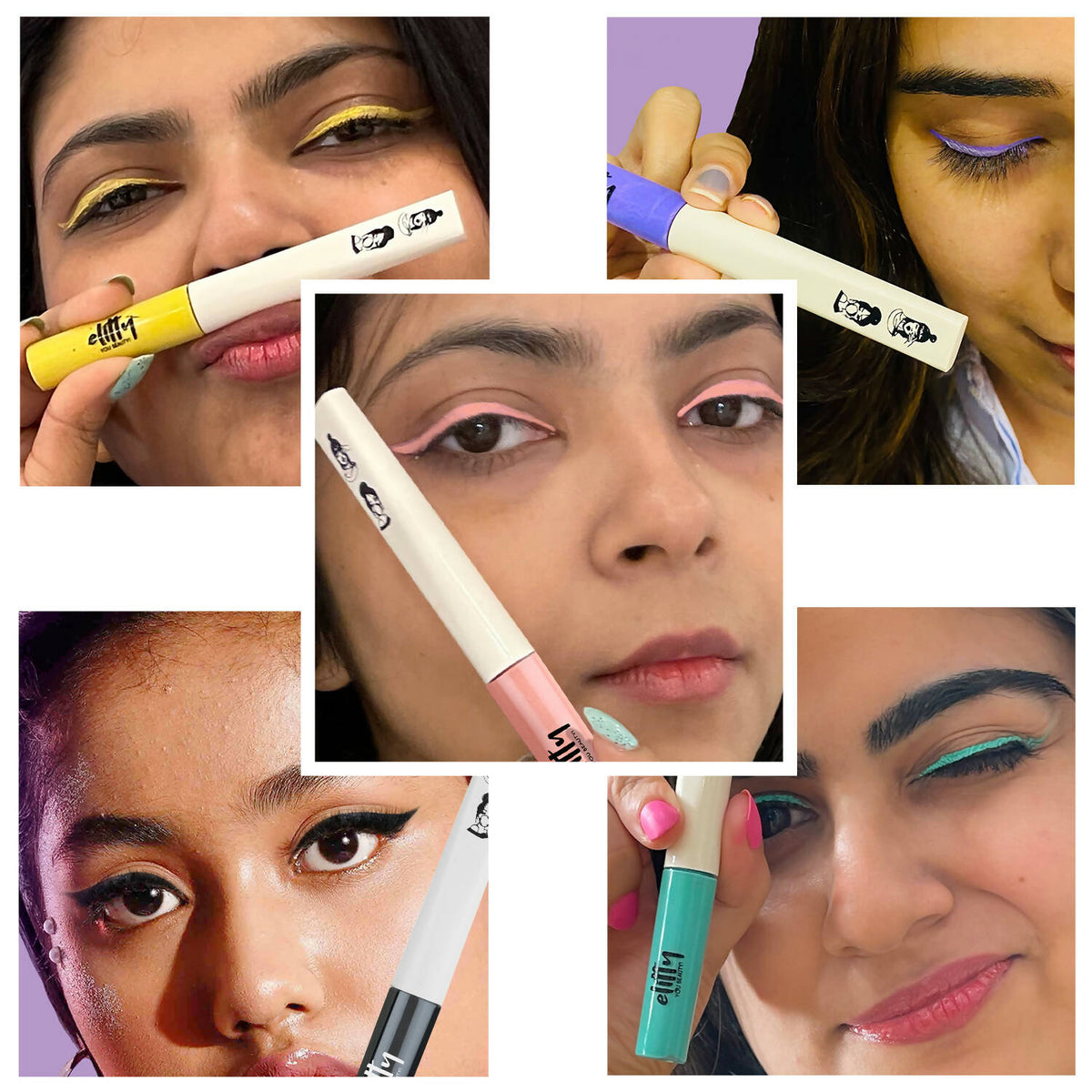 Elitty Eye Gotta Feeling Pop Color Eyeliner Combo | Grocsy