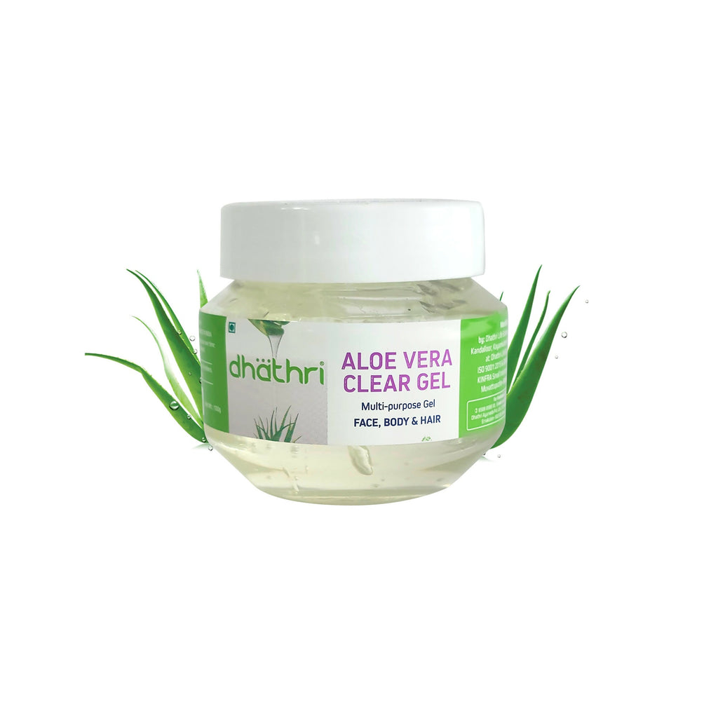Dhathri Aloe Vera Clear Gel For Face & Hair | Grocsy