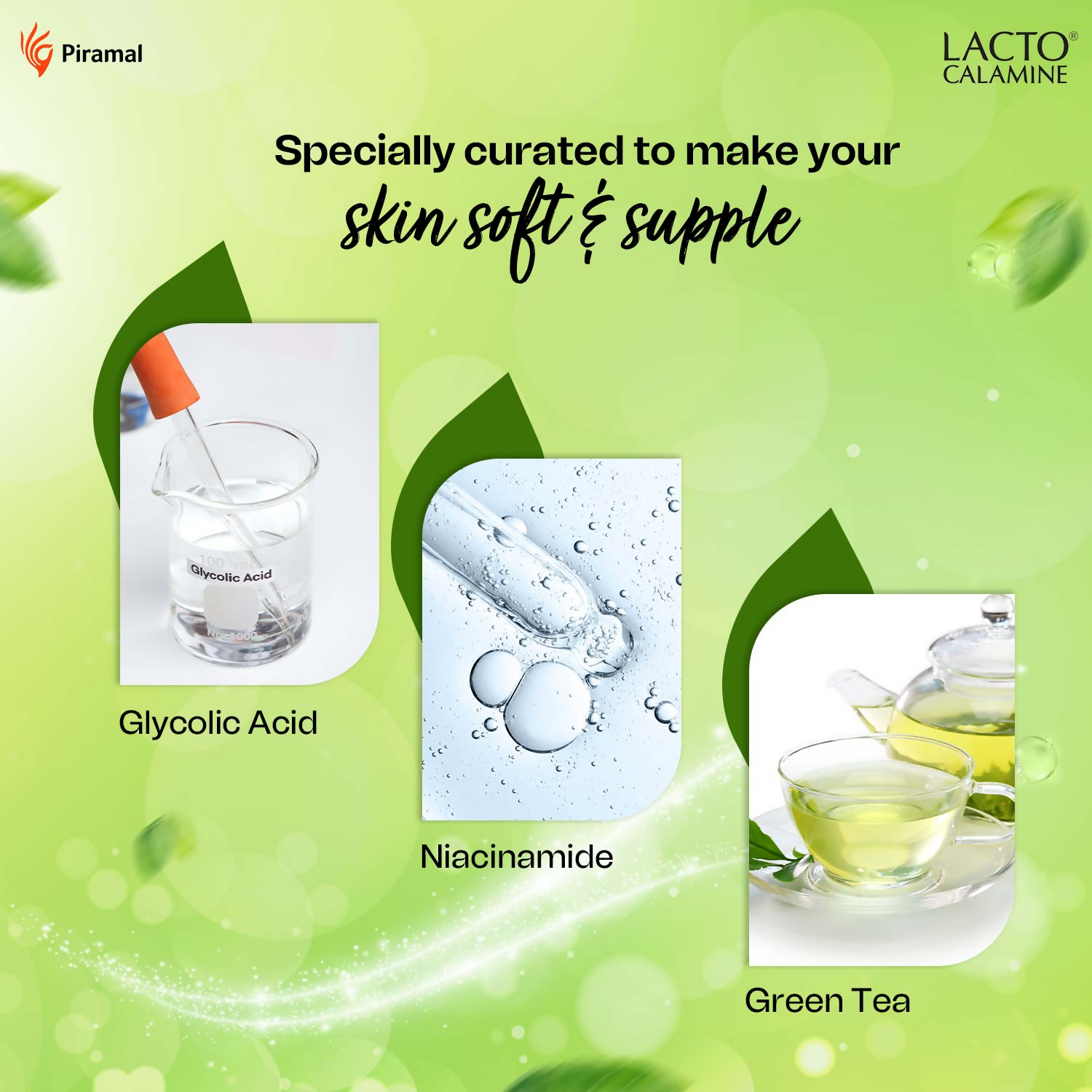 Lacto Calamine Night Gel with Green Tea | Grocsy