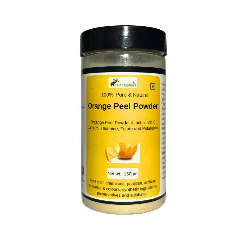 Teja Organics Orange Peel Powder | Grocsy