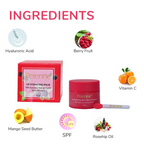 Perenne Lip Hydrating Balm With Hyaluronic Acid & SPF 30 - Berry Blossom | Grocsy