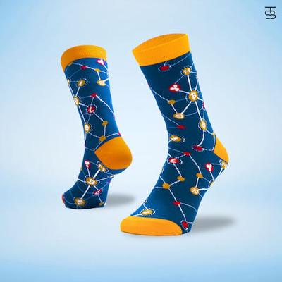 Socksoho Luxury Men Socks Fintech Edition | Grocsy
